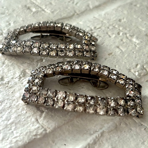 Musi Vintage Rhinestone Shoe Clips - Picture 11 of 12